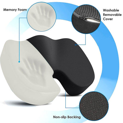 Body Revive™️ Ergonomic Memory Foam Seat Cushion